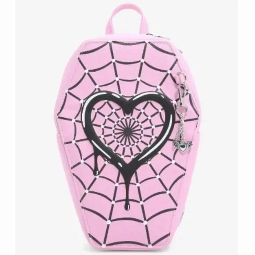 Monster High Draculaura Pink Coffin Mini Backpack